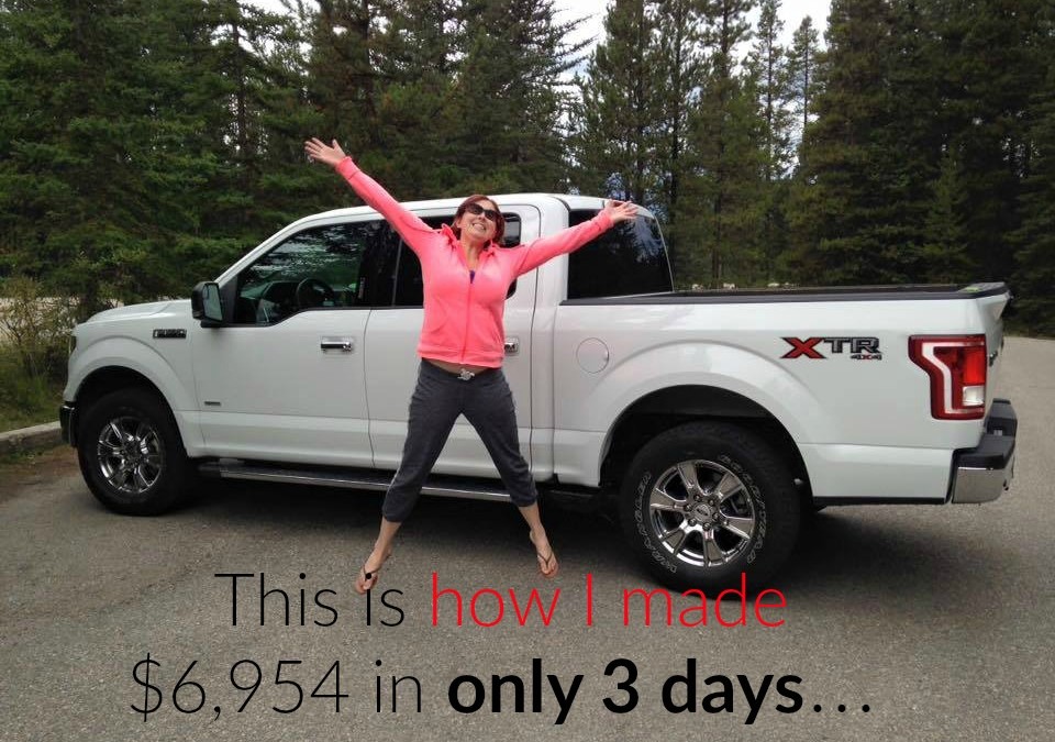 This is how I made $6,954 in only 3 days…